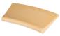 Preview: Gobi Poolrandstein, Farbe: Sandfarbe, gekrümmter Winkel, Radius: 1,25m