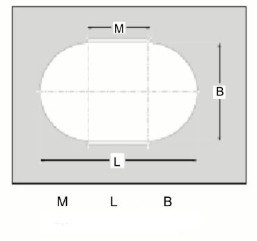 Oval Stahlwandpool 3,5 x 7,0 x 1,2 m, 0,8 mm Folie mit Keil