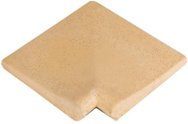 Gobi Poolrandstein, Farbe: Sandfarbe, innere gerade Ecke