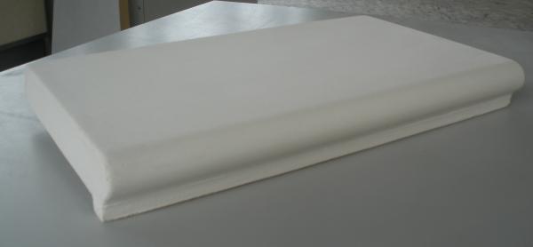 Toro Poolrandstein mit dentil, Farbe: grau, gekrümmter Winkel, Radius: 1,00/ 1,25/ 1,50/ 2,00/ 2,50/ 3,00/ 4,00/ 4,50/ 5,00 m