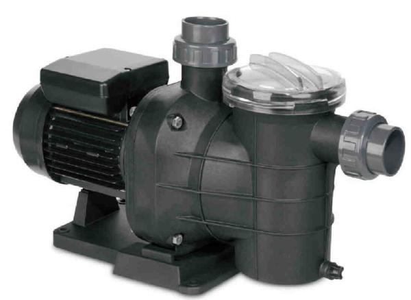 Filterpumpe America, 11 m³/h, 230 V, 0,37 kW (Salzwasser Fähig)