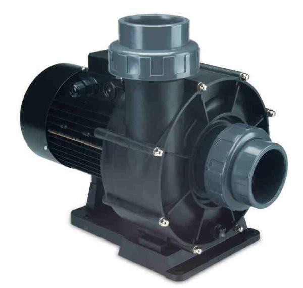NewBCC 550 Pumpe, 95m³/h bei Förderhöhe=2m, 400 V, 4,0 kW, 5,5 HP - Montage unterhalb des Wasserspiegels (Salzwasser Fähig)